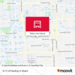 How to get to N 72 A/Harding S in Hollywood by Bus?
