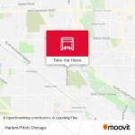 How to get to Harlem/Fitch in Chicago by Bus, Chicago L or Train?