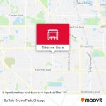 How to get to Buffalo Grove/Park in Chicago by Bus or Train?