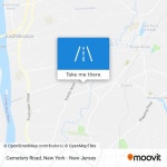 How to get to Cemetery Road in East Windsor by Bus or Train?