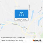 How to get to Myrtle Drive in Norwich by Bus or Train?