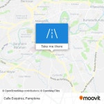 How to get to Calle Esquíroz in Pamplona by Bus?