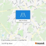 How to get to 군포역1길, 군포시, 경기도 by subway or bus?