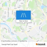 How to get to Gamgol Park 3-gil, Ansan-si, Gyeonggi-do by bus or subway?