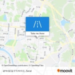 How to get to 광덕4로입구지하차도, 안산시, 경기도 by bus or subway?