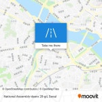 How to get to National Assembly-daero 28-gil, Yeongdeungpo-gu, Seoul by subway or bus?