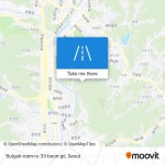 How to get to Bulgok-nam-ro 33-beon-gil, Seongnam-si, Gyeonggi-do by bus or subway?