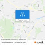 How to get to Iseop Daecheon-ro 1311-beon-gil, Icheon-si, Gyeonggi-do by bus?