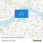 How to get to Hakdong-ro 3-gil, Gangnam-gu, Seoul by bus or subway?