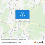 How to get to Gyeongsu-daero 1406-gil, Anyang, Gyeonggi Province by subway or bus?