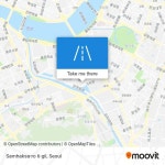 How to get to Samhaksa-ro 6-gil, Songpa-gu, Seoul by subway or bus?