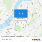 How to get to Pungseong-ro 45-gil, Gangdong-gu, Seoul by subway or bus?