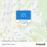 How to get to 검단보도육교, 성남시, 경기도 by bus or subway?