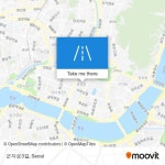 How to get to Gunja-ro 3-gil, Gwangjin-gu, Seoul by bus or subway?