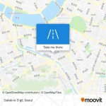 How to get to Galak-ro 3-gil, Songpa-gu, Seoul by bus or subway?