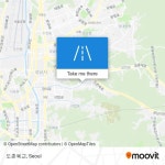 How to get to Dochon Overpass, Seongnam-si, Gyeonggi-do by bus or subway?