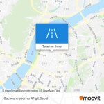 How to get to Gucheonmyeon-ro 47-gil, Gangdong-gu, Seoul by bus or subway?