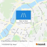 How to get to Gucheonmyeon-ro 42-ga-gil, Gangdong-gu, Seoul by bus or subway?