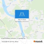 How to get to 개군농협 하나로마트, 양평군, 경기도 by bus?