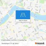 How to get to Seolleung-ro 121-gil, Gangnam-gu, Seoul by subway or bus?