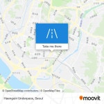 How to get to Haengsin Underpass, Goyang-si, Gyeonggi-do by bus or subway?