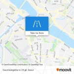 How to get to Geumnangwha-ro 23-gil, Gangseo-gu, Seoul by bus or subway?