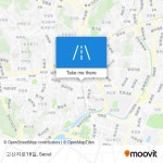How to get to 고산자로18길, 성동구, 서울시 by bus or subway?