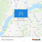 How to get to Arisu-ro 62-gil, Gangdong-gu, Seoul by subway or bus?