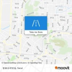 How to get to 함봉로42번길, Seoul by subway or bus?