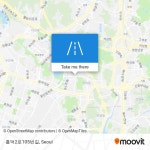 How to get to Heungdeok 2-ro 105 Street, Yongin-si, Gyeonggi-do by bus, subway or light rail?