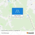 How to get to 102.58 M, 파주시, 경기도 by bus or subway?