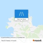 How to get to Rúa Do Campo in Oleiros by Bus?