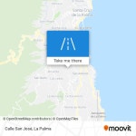 How to get to Calle San José in Breña Alta by Bus?