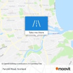 How to get to Ferryhill Road in Aberdeen by Bus or Train?