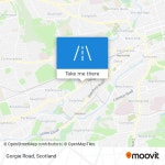 How to get to Gorgie Road in Edinburgh by Bus or Train?
