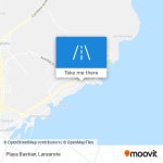 How to get to Playa Bastian in Teguise by Bus?