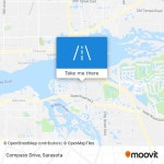 How to get to Compass Drive in Sarasota by Bus?