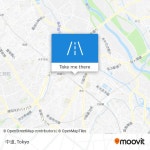 How to get to 中道 in 志木市 by Bus or Metro?