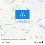 How to get to 勝橋 in Tokyo by Metro or Bus?