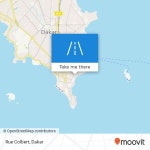 How to get to Rue Colbert in Dakar Plateau by Bus?