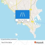 How to get to Rue Gt-64 in Dakar Plateau by Bus or Ferry?