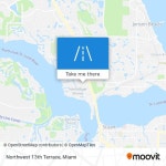 How to get to Northwest 13th Terrace in North River Shores by Bus?