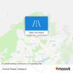 How to get to Everist Street in Canberra by Bus or Light rail?