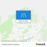 How to get to Corkery Crescent in Canberra by Bus or Light rail?