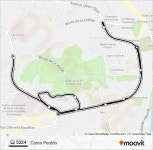 5224 Route: Schedules, Stops & Maps - Canto Perdrix (Updated)