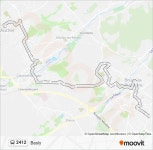 2412 Route: Schedules, Stops & Maps - Basly (Updated)