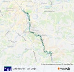 n132 Route: Schedules, Stops & Maps - Gare de Lyon - Van Gogh (Updated)