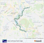 n135 Route: Schedules, Stops & Maps - Gare de Boissy-Saint-Léger (Updated)