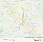 N131 Route: Schedules, Stops & Maps - Gare Place (Updated)