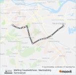 111 Route: Schedules, Stops & Maps - Graß Brunnstraße (Updated)